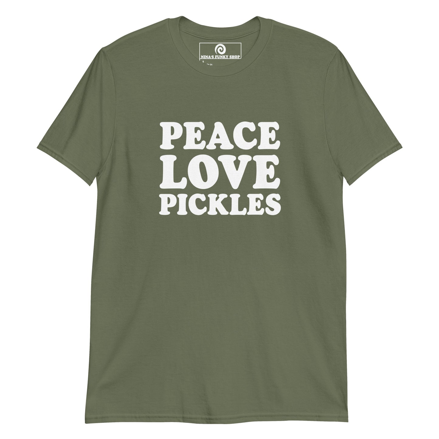 Peace Love Pickles T-Shirt - ninanush
