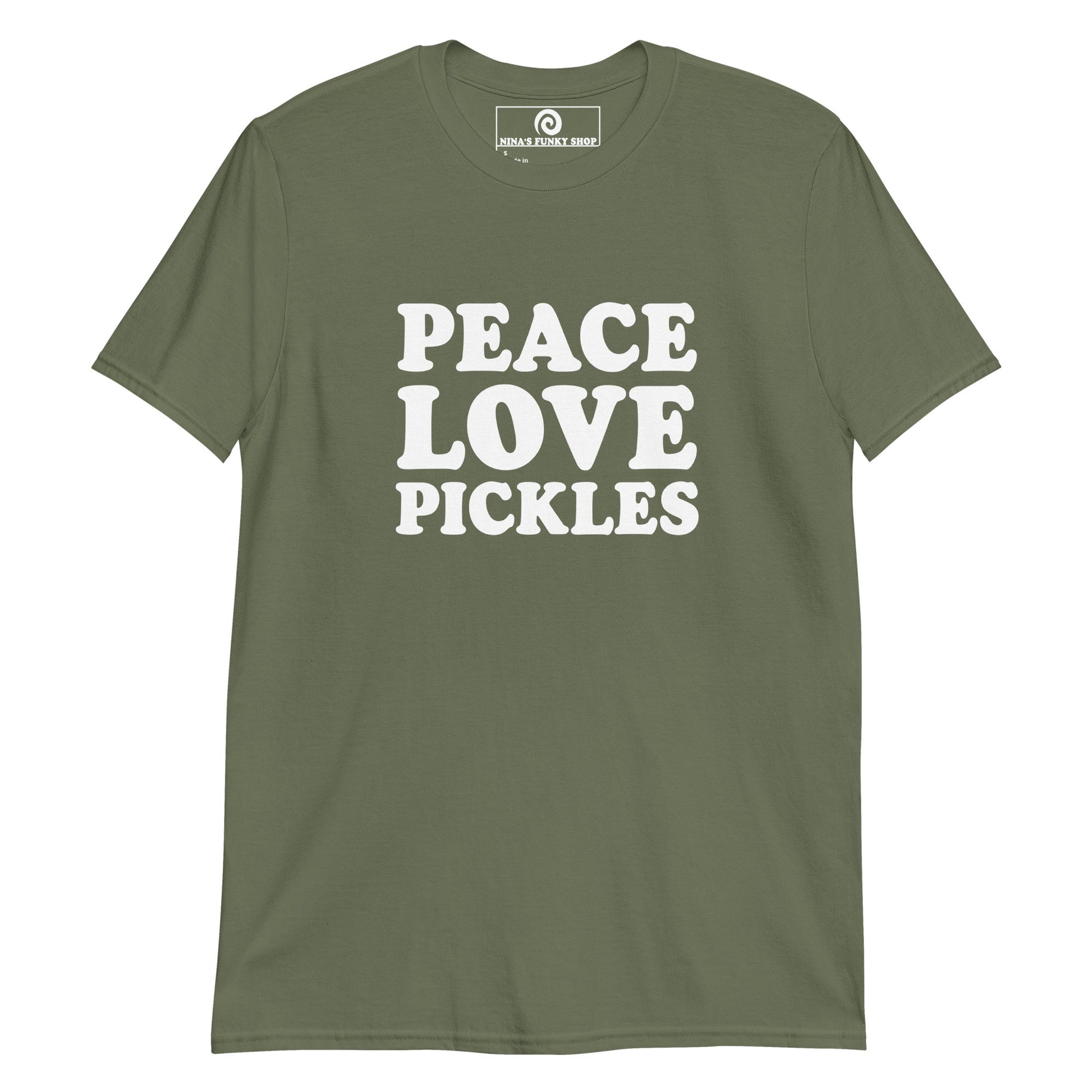 Peace Love Pickles T-Shirt - ninanush