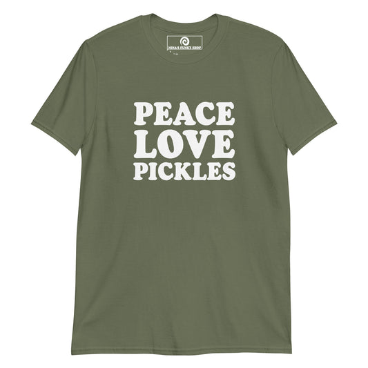 Peace Love Pickles T-Shirt - ninanush