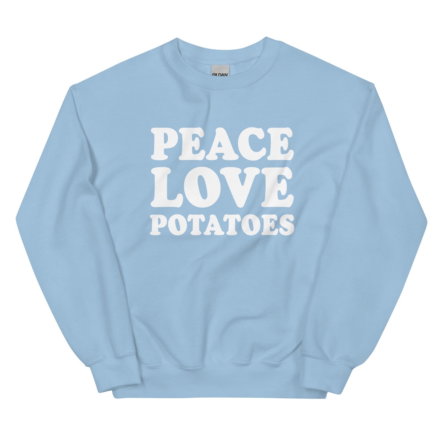 Peace Love Potatoes Sweatshirt - ninanush