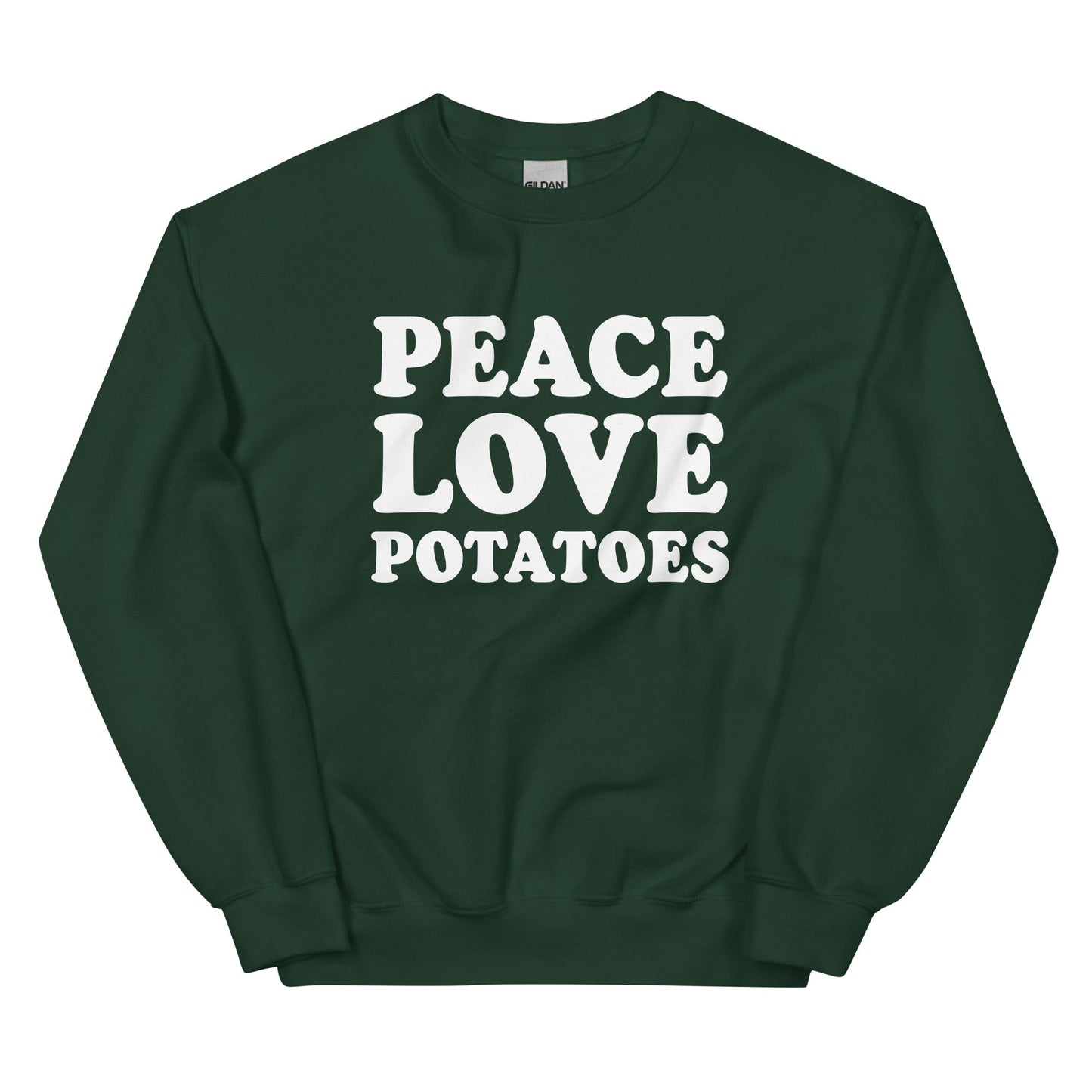 Peace Love Potatoes Sweatshirt - ninanush