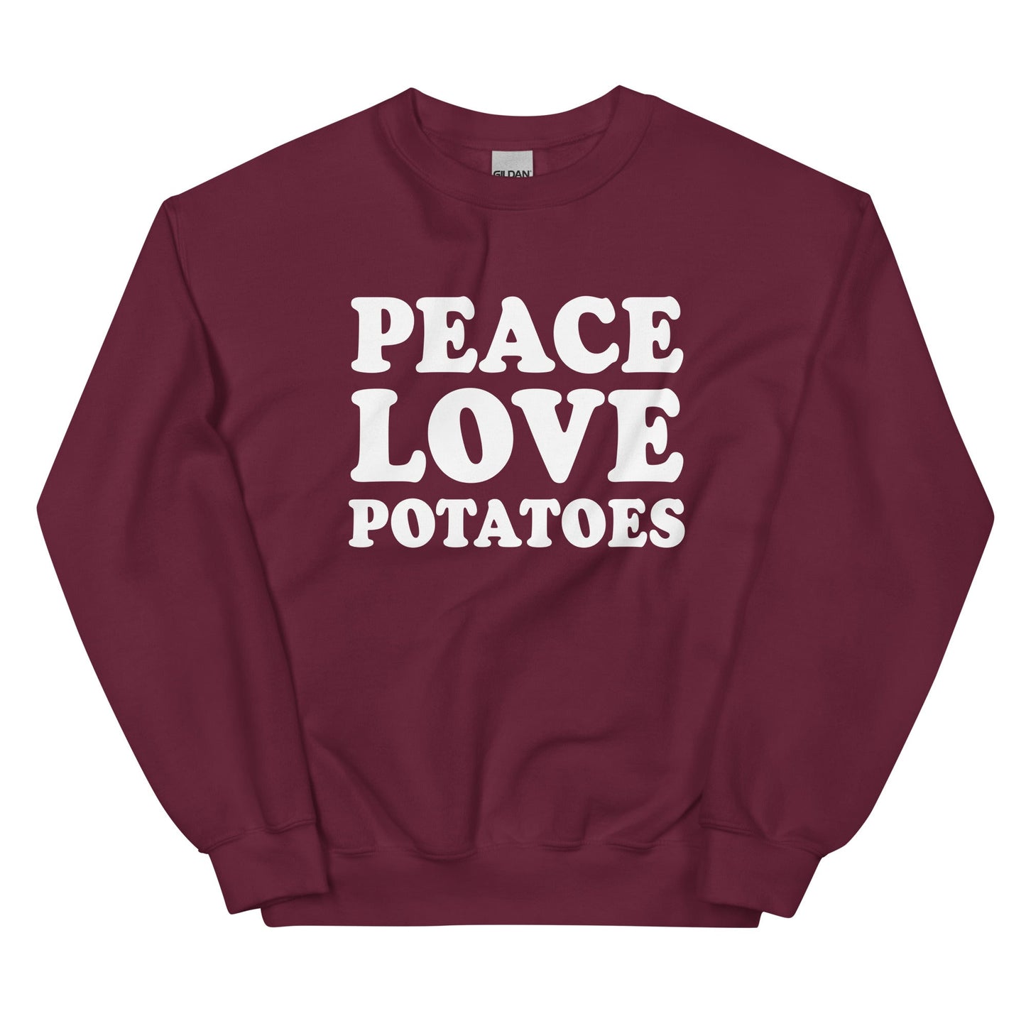 Peace Love Potatoes Sweatshirt - ninanush