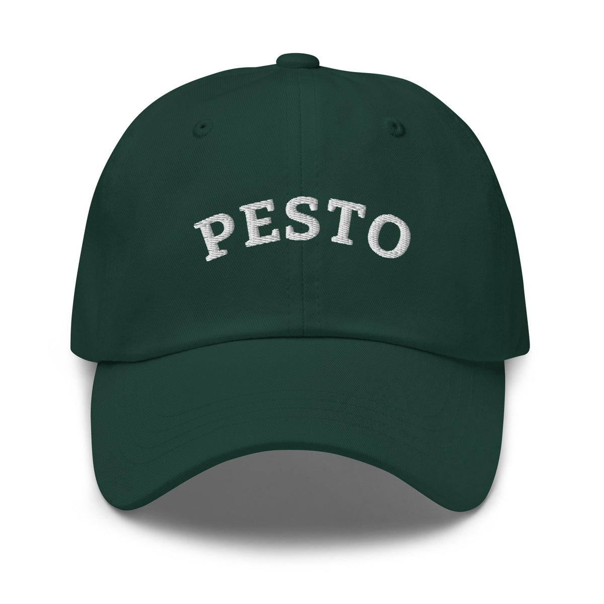 Pesto Embroidered Dad Hat - ninanush