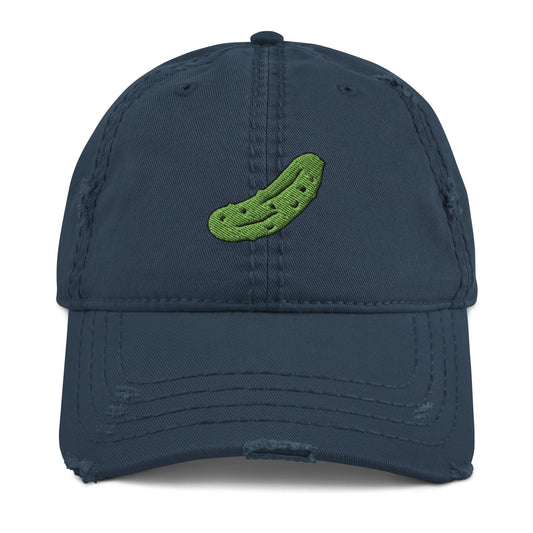 Pickle Distressed Dad Hat - ninanush