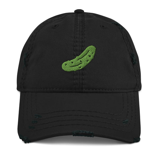 Pickle Distressed Dad Hat - ninanush