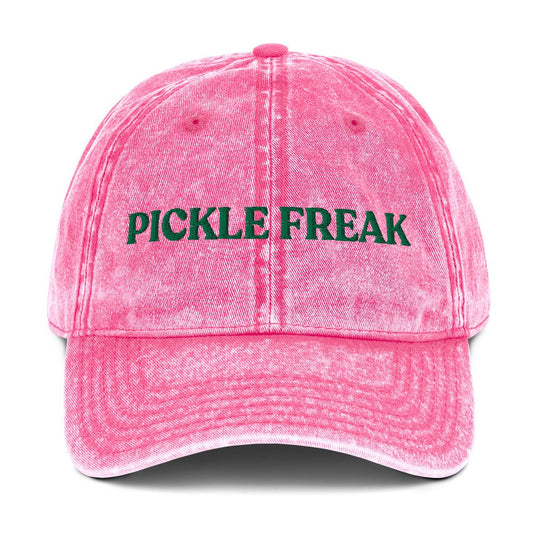 Pickle Freak Vintage Dad Hat - ninanush