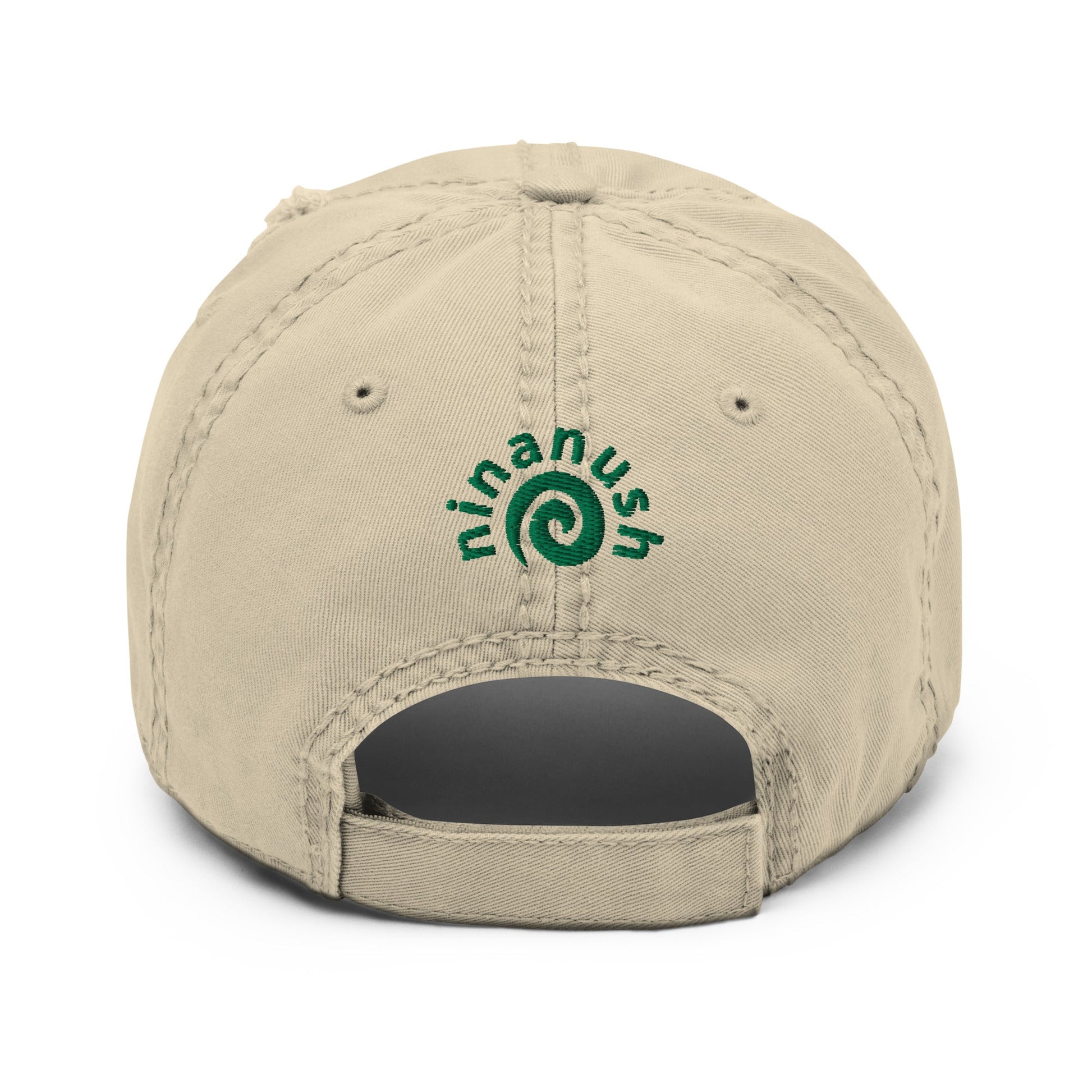 Pickle Lady Distressed Dad Hat - ninanush
