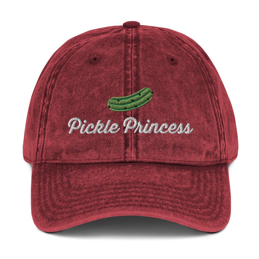 Pickle Princess Vintage Dad Hat - ninanush