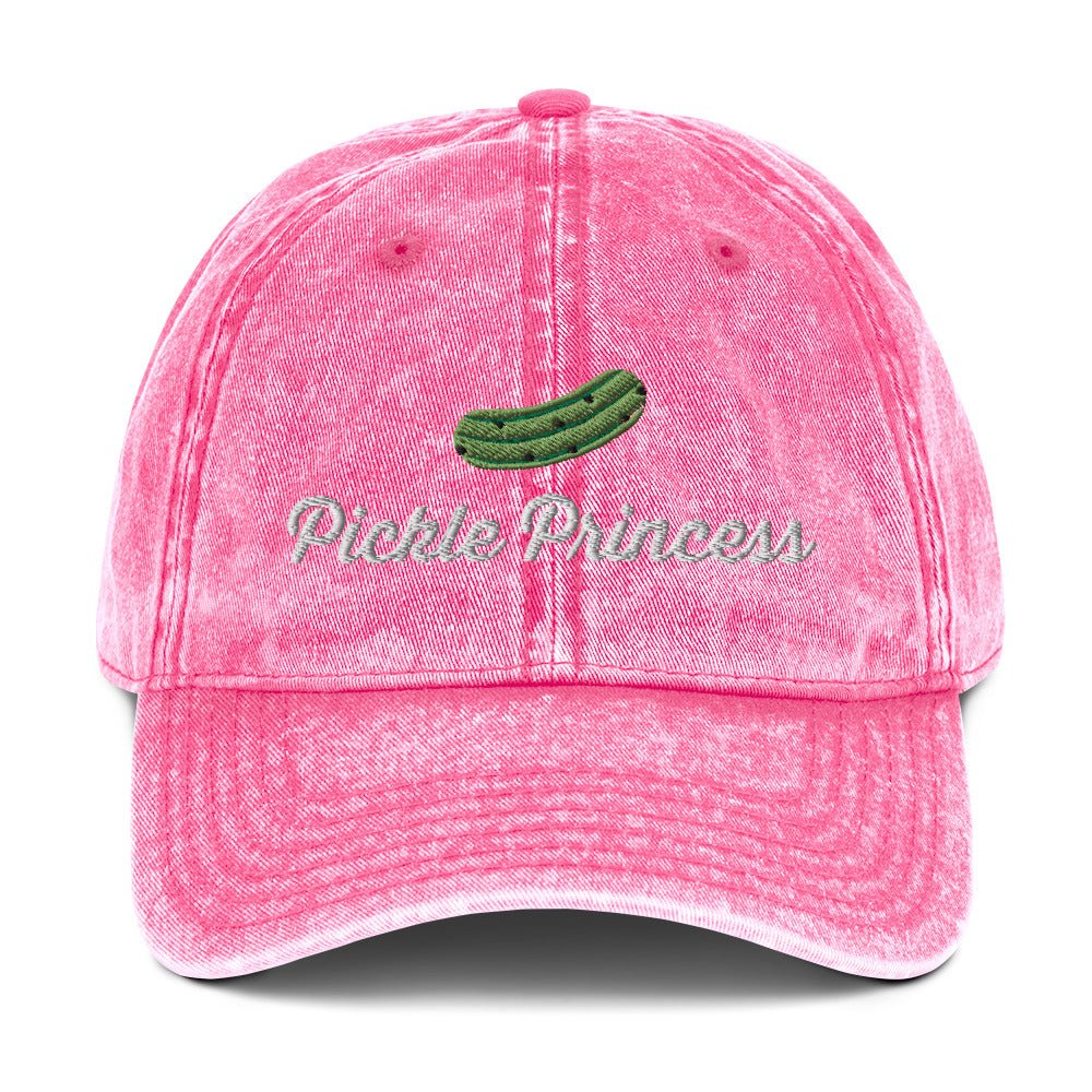 Pickle Princess Vintage Dad Hat - ninanush