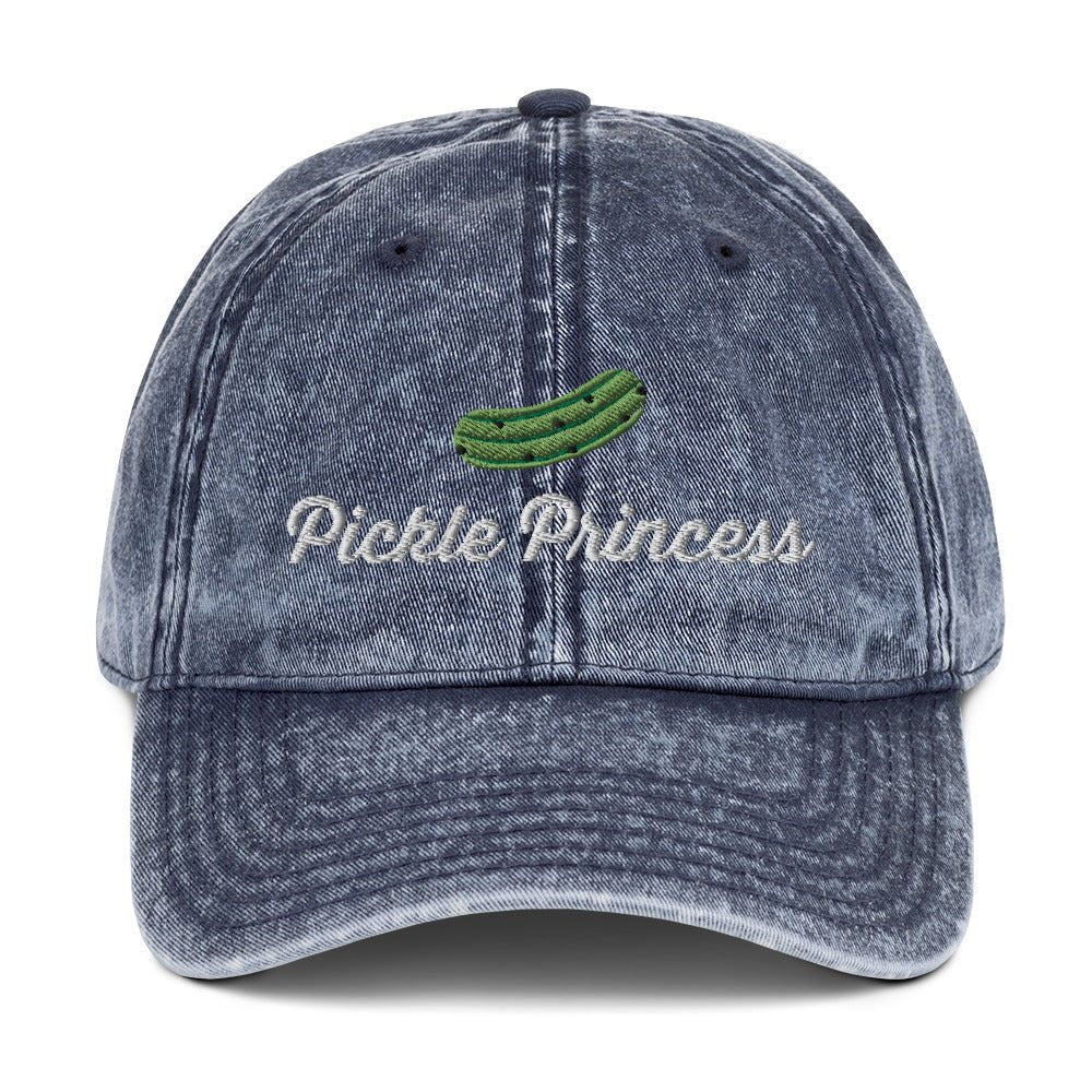 Pickle Princess Vintage Dad Hat - ninanush