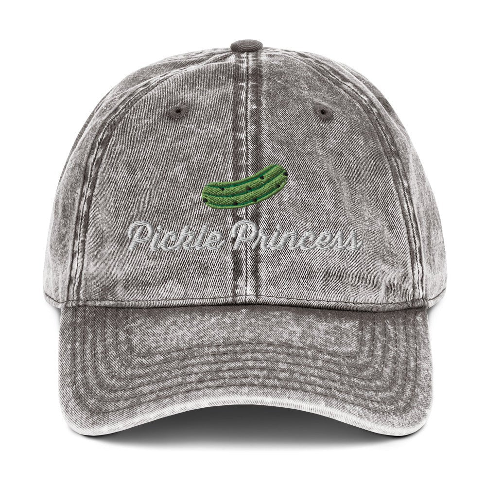 Pickle Princess Vintage Dad Hat - ninanush