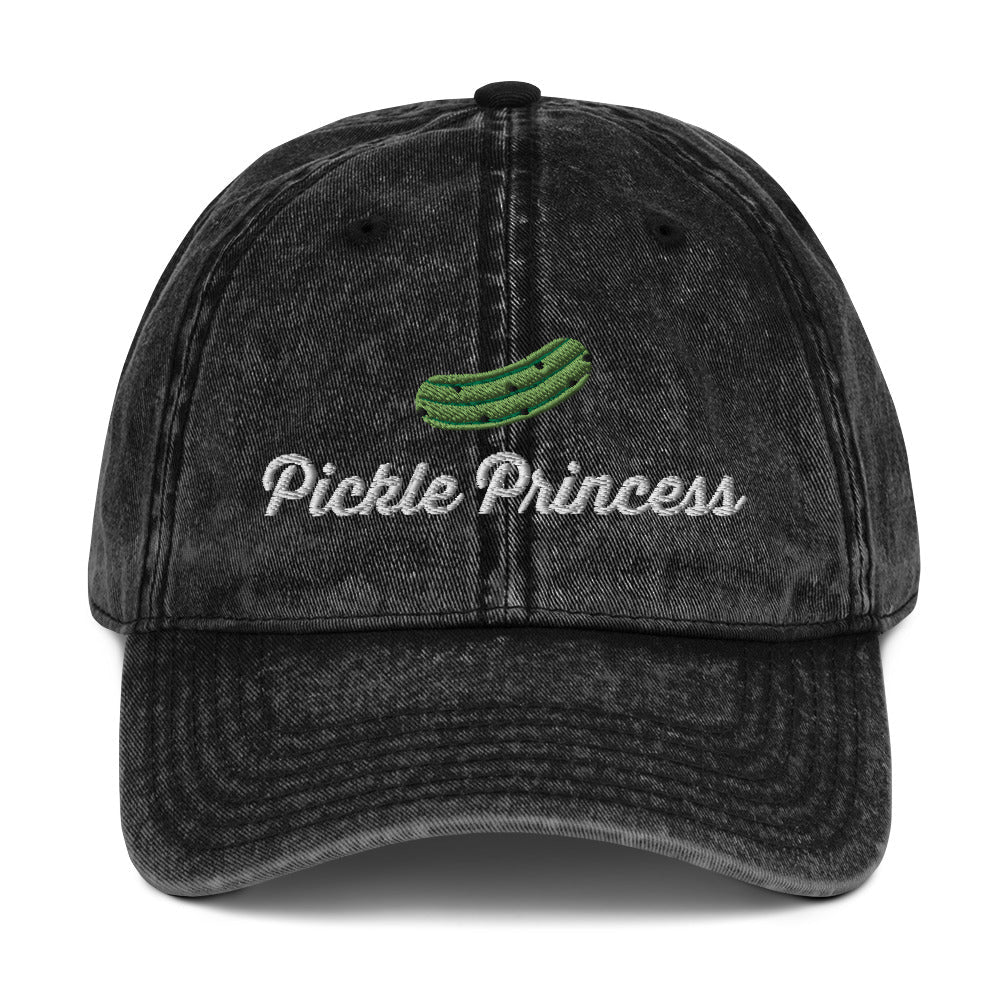 Pickle Princess Vintage Dad Hat - ninanush