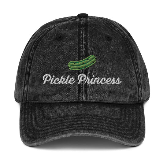 Pickle Princess Vintage Dad Hat - ninanush