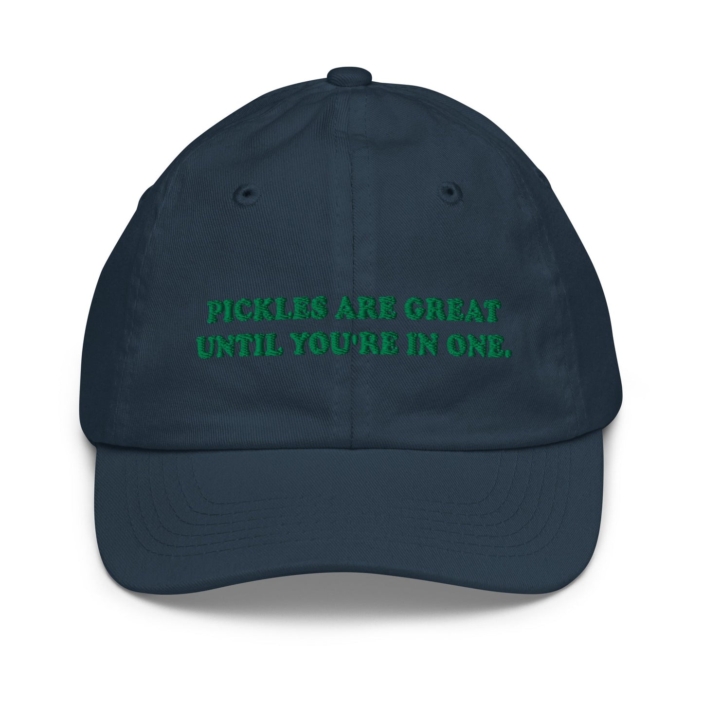 Pickles Are Great Until You're In Once Kids Baseball Hat - ninanush