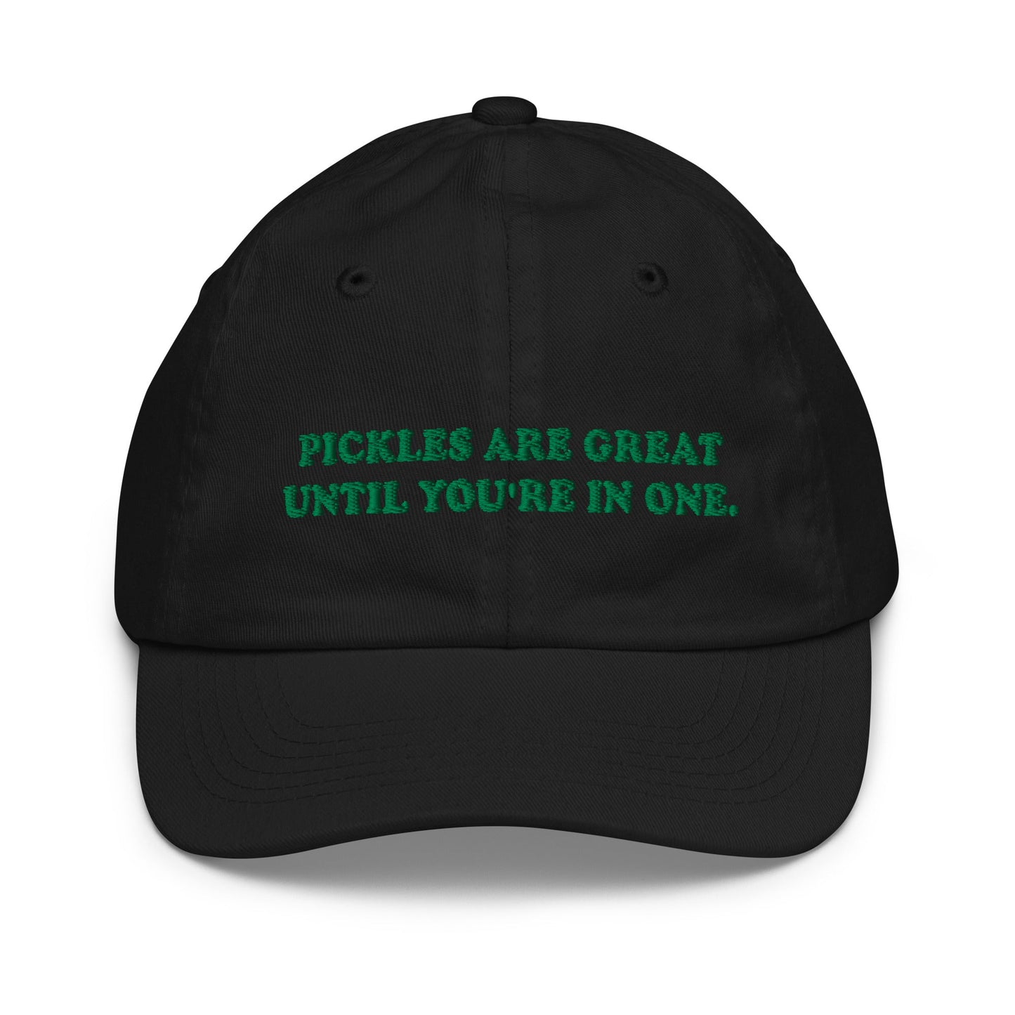 Pickles Are Great Until You're In Once Kids Baseball Hat - ninanush