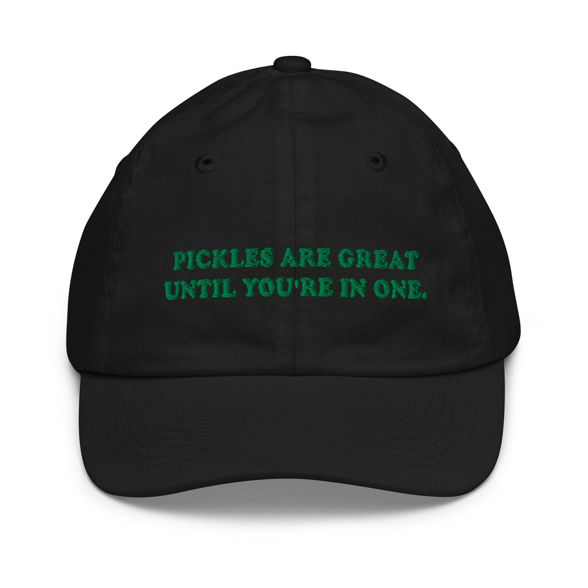 Pickles Are Great Until You're In Once Kids Baseball Hat - ninanush