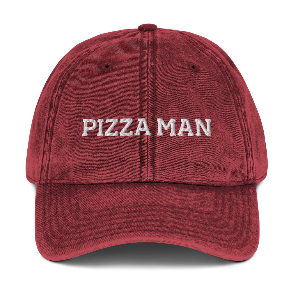 Pizza Man Vintage Dad Hat - ninanush