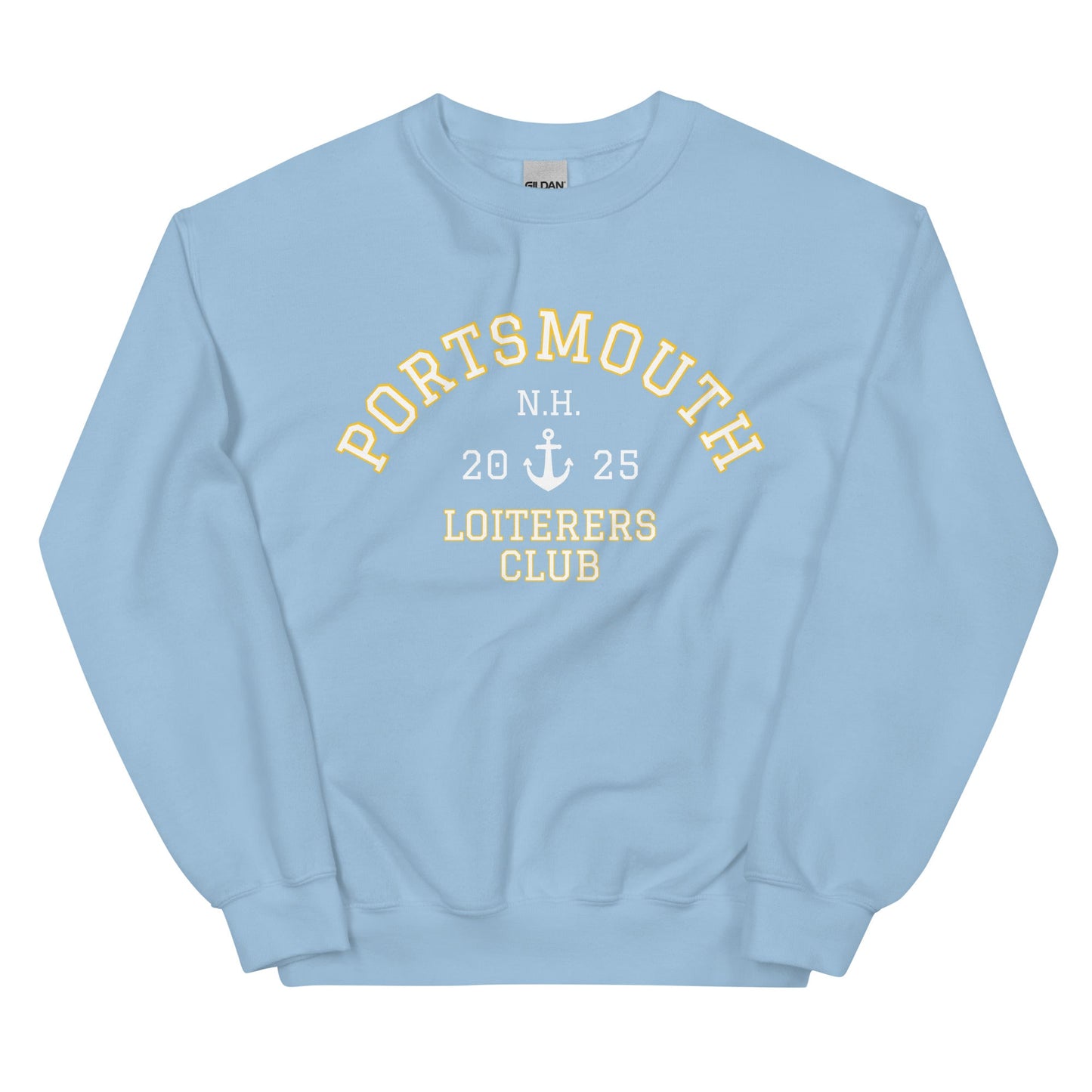 Portsmouth NH Loiterers Club Sweatshirt - ninanush