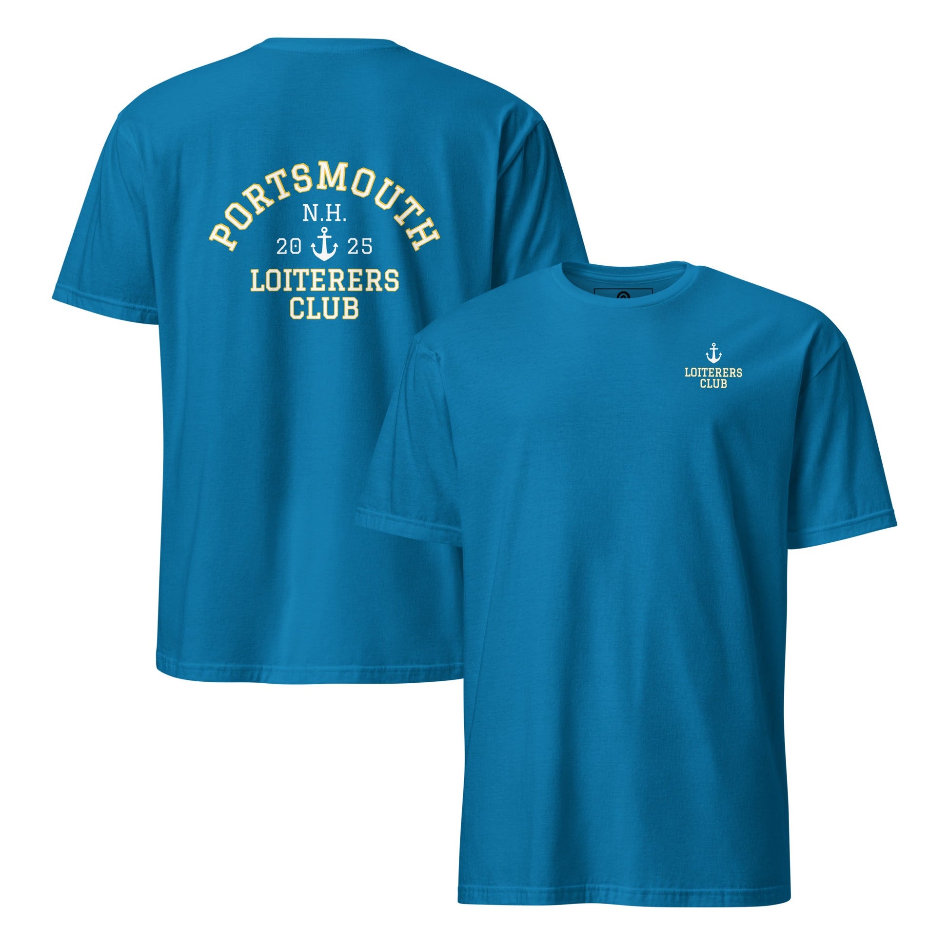 Portsmouth N.H. Loiterers Club T-Shirt - ninanush