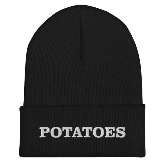 Potatoes Cuffed Beanie - ninanush