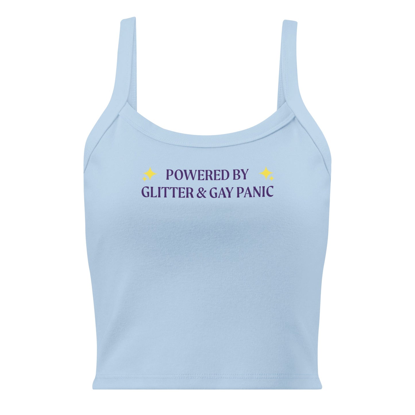 Powered By Glitter & Gay Panic Tank Top - ninanush