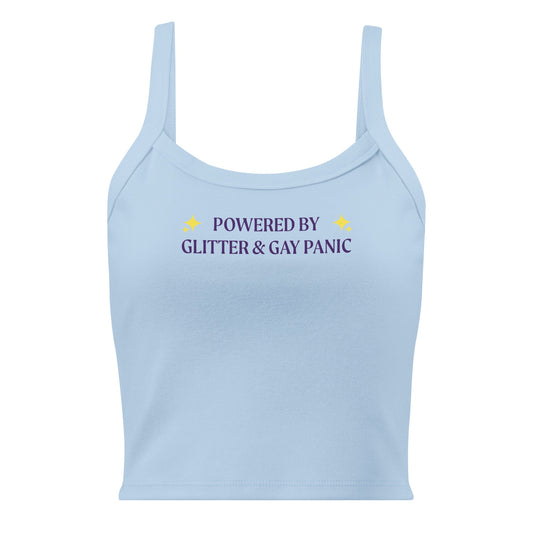 Powered By Glitter & Gay Panic Tank Top - ninanush