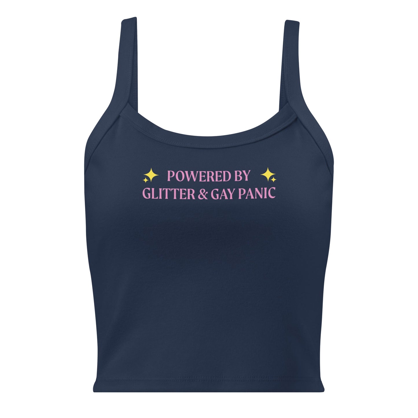 Powered By Glitter & Gay Panic Tank Top - ninanush