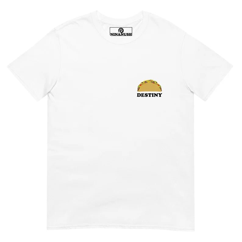 Raccoon and Taco Inspirational Quote T-Shirt - ninanush