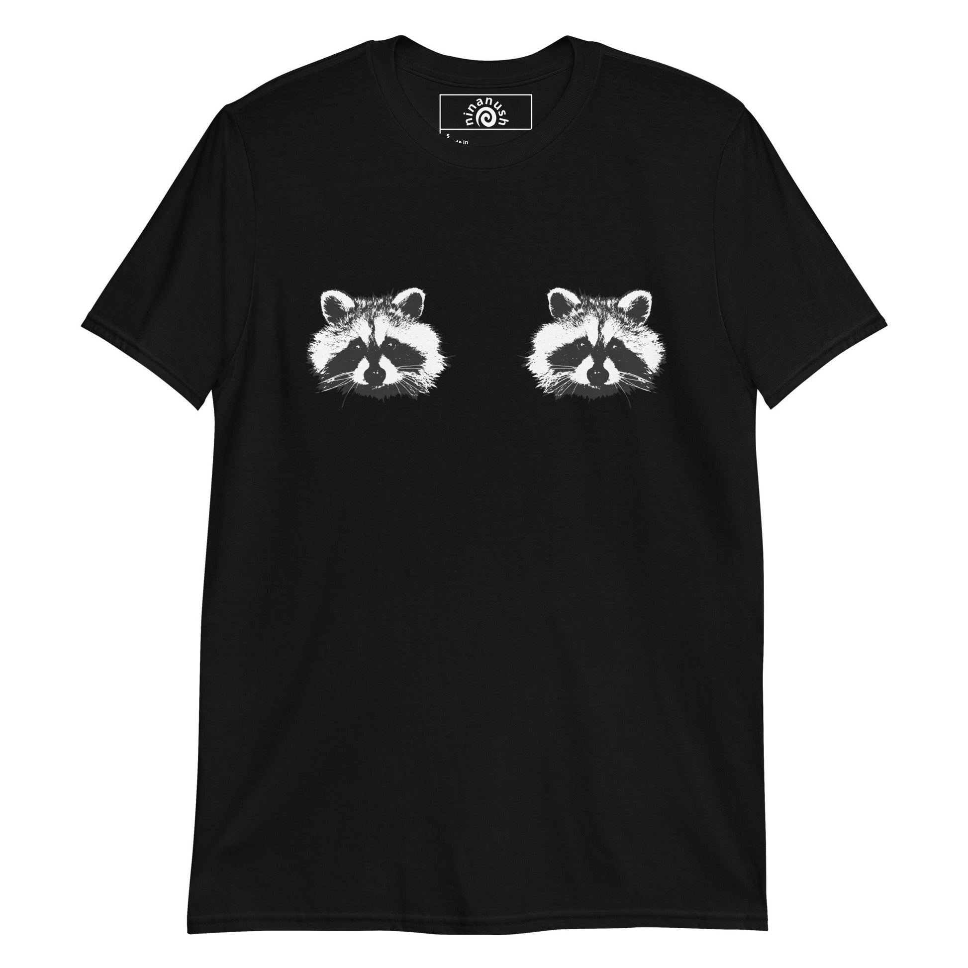 Raccoon Boobs T-Shirt - ninanush