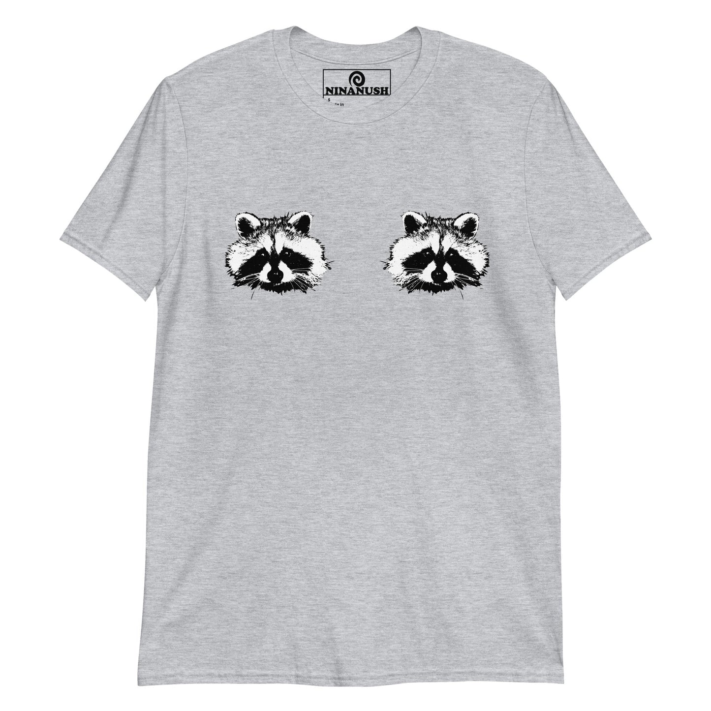 Raccoon Boobs T-Shirt - ninanush