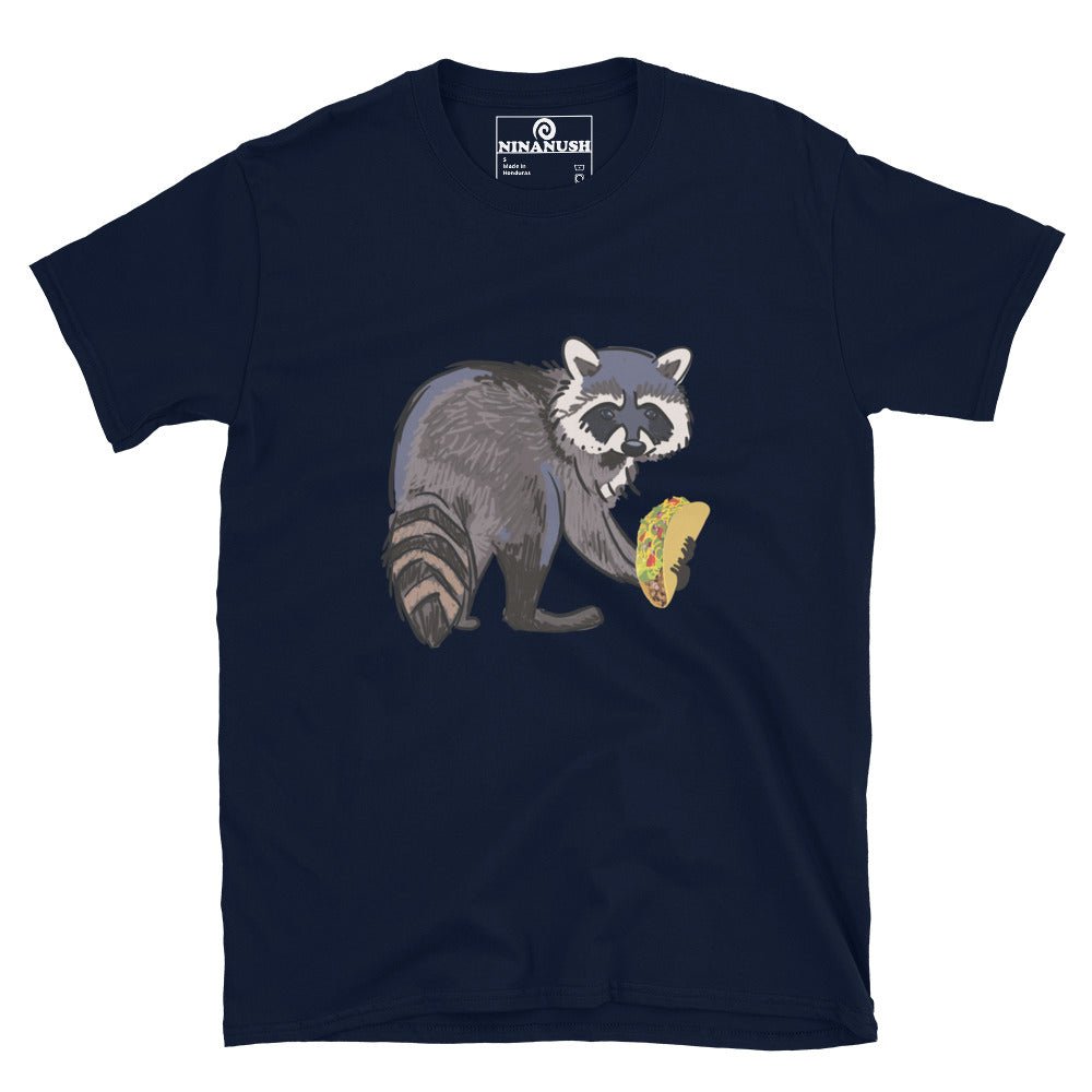 Raccoon Taco T-Shirt - ninanush