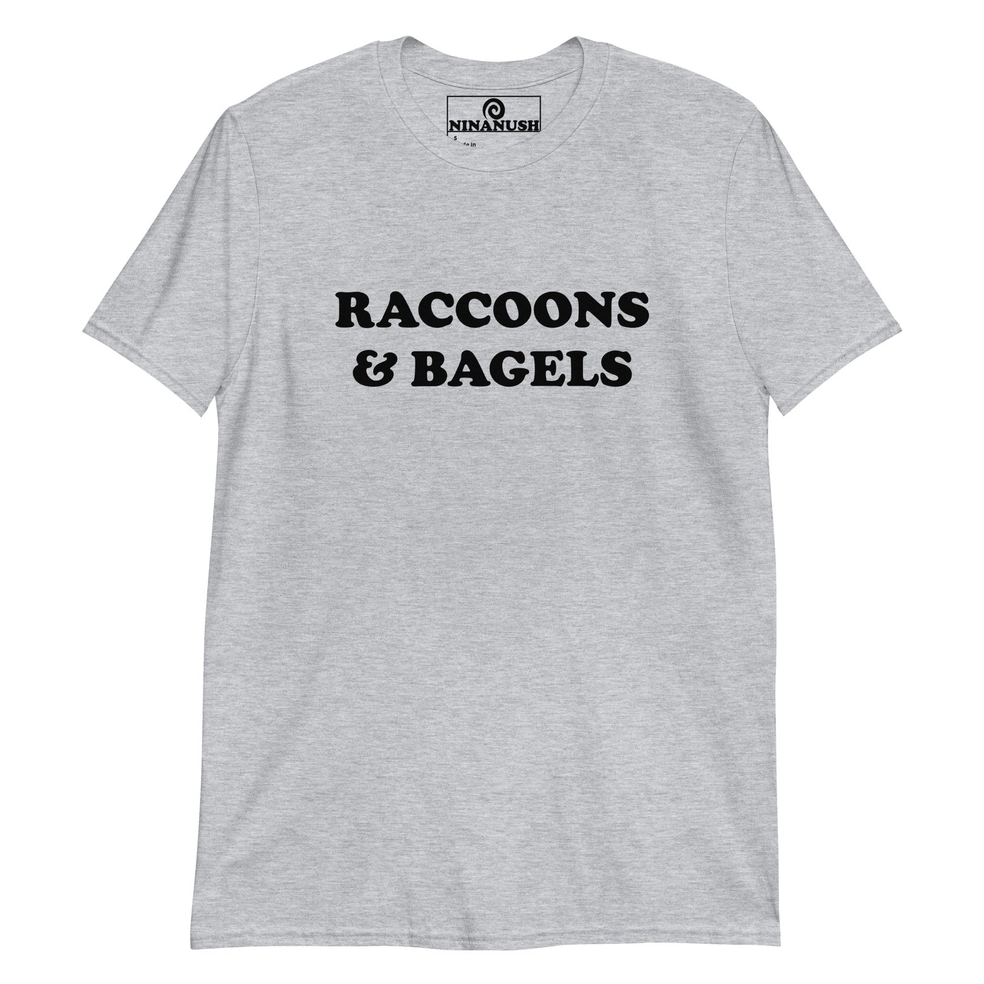 Raccoons And Bagels T-Shirt - ninanush