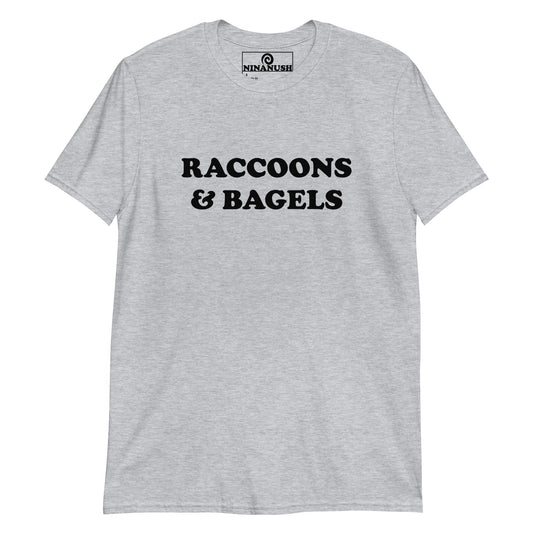 Raccoons And Bagels T-Shirt - ninanush
