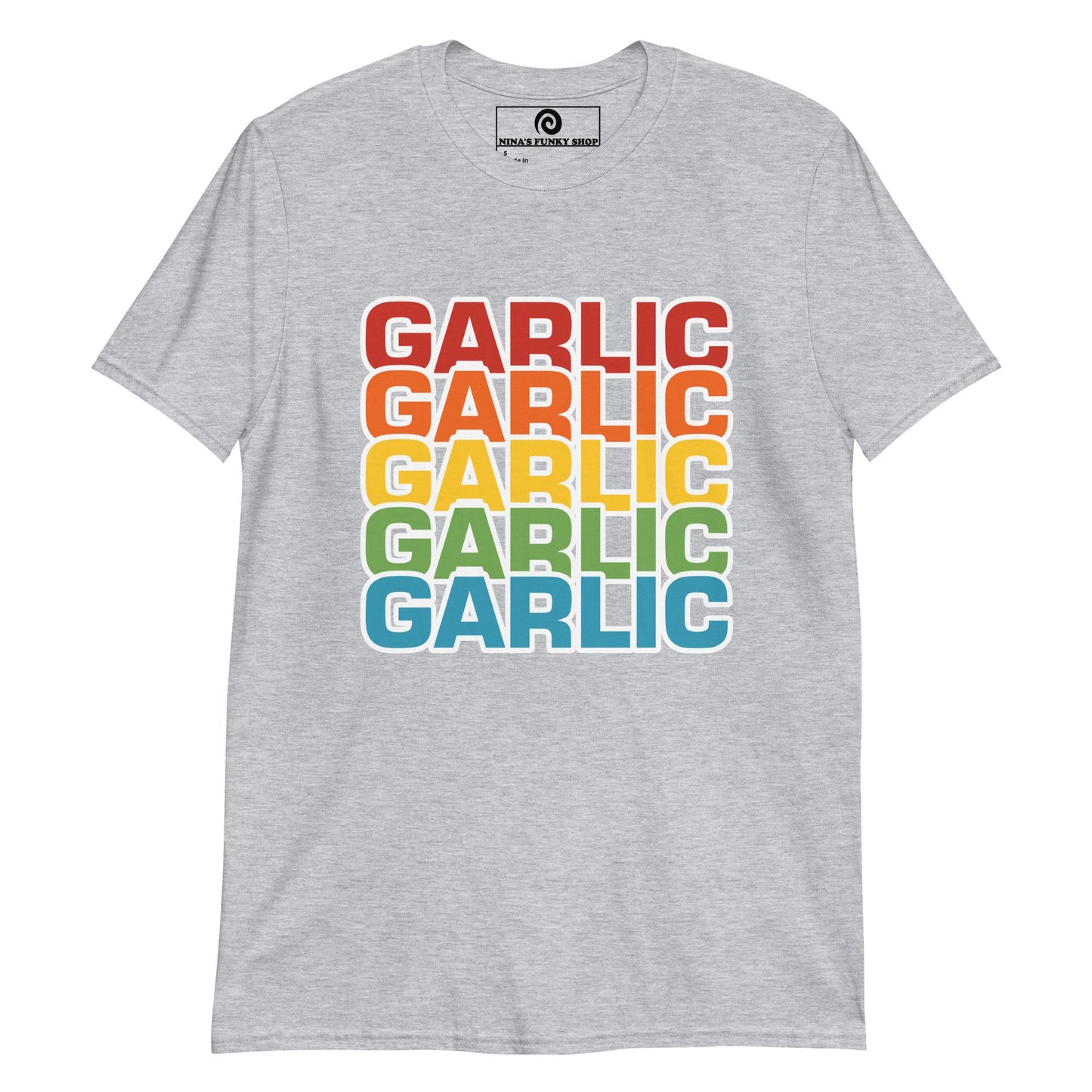Rainbow Garlic T-Shirt - ninanush