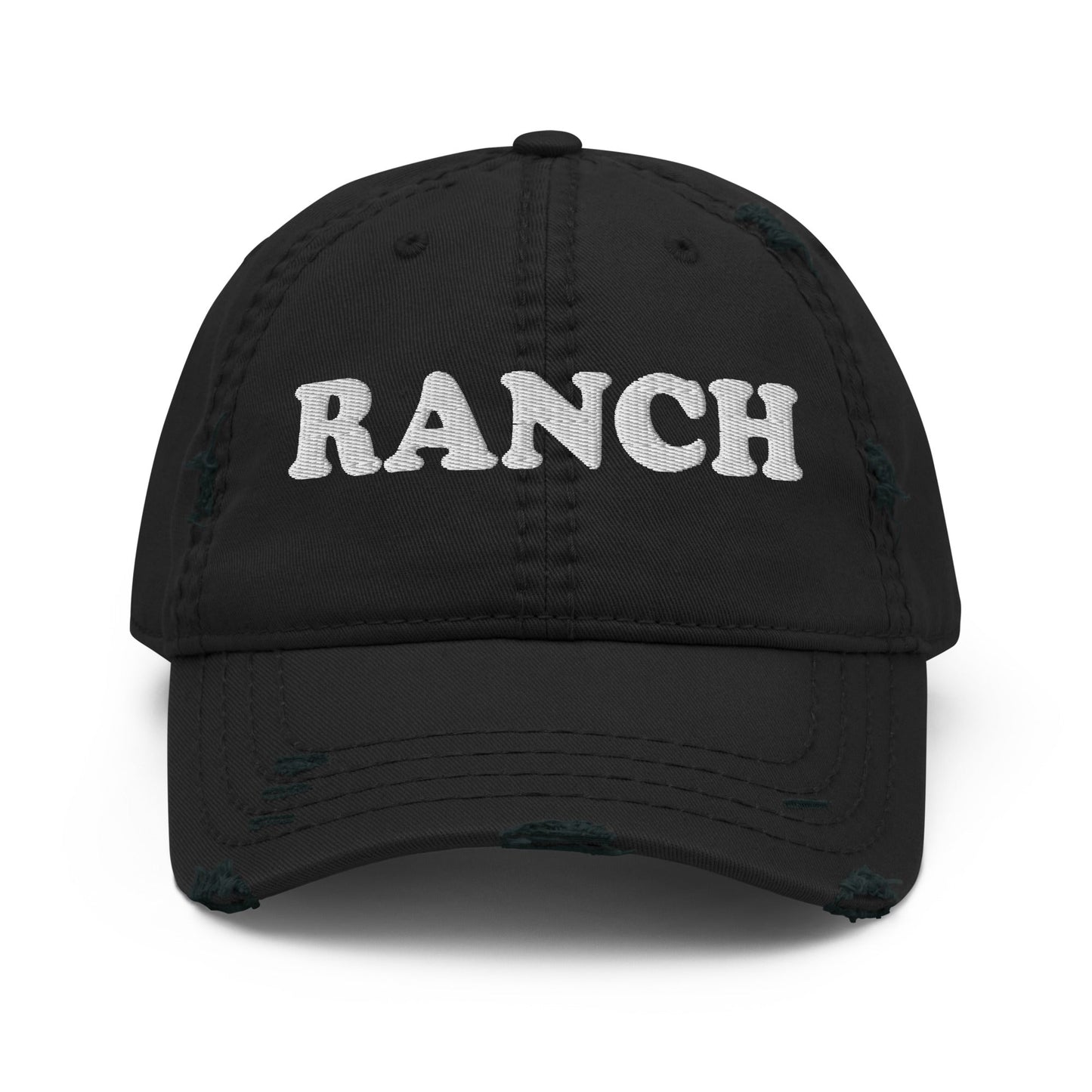 Ranch Distressed Dad Hat - ninanush