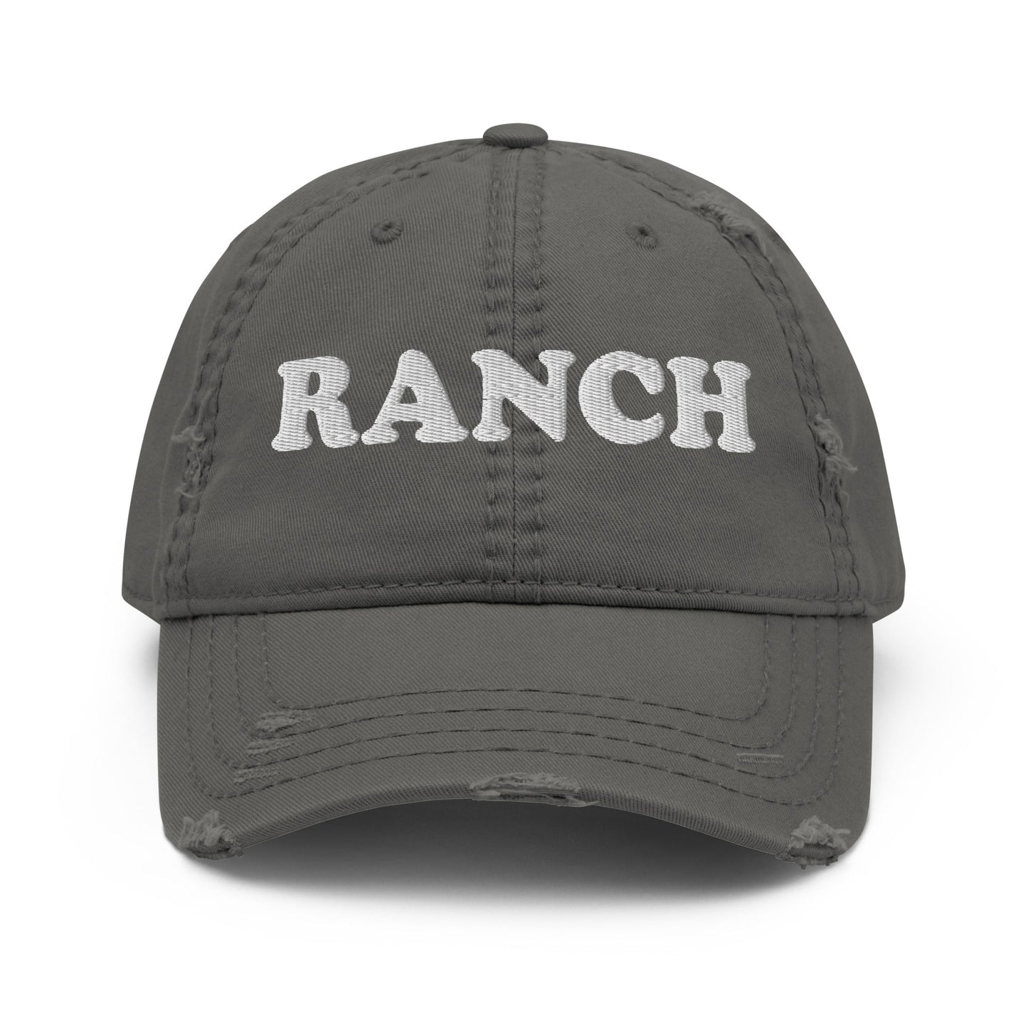 Ranch Distressed Dad Hat - ninanush