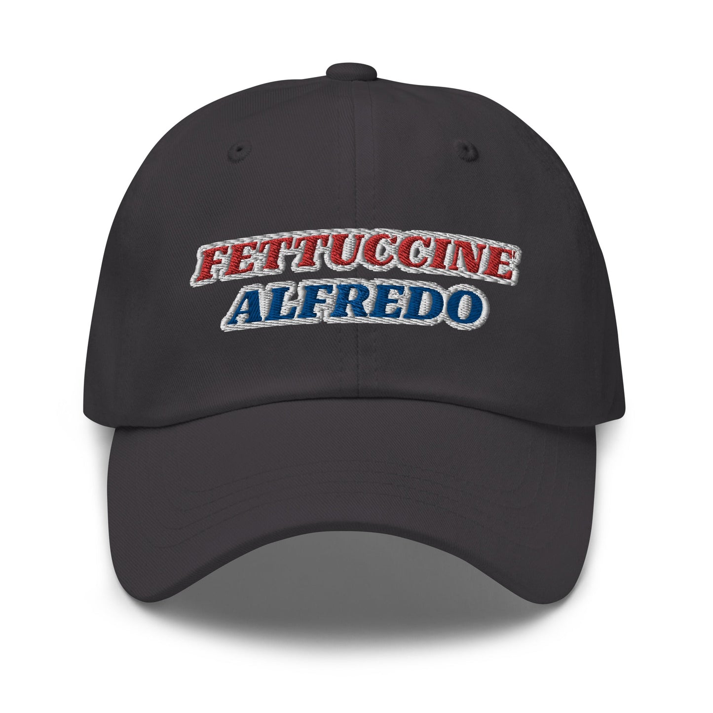 Red, White & Blue Fettuccine Alfredo Dad Hat - ninanush