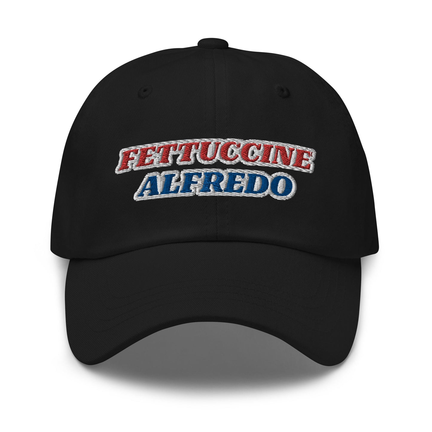 Red, White & Blue Fettuccine Alfredo Dad Hat - ninanush