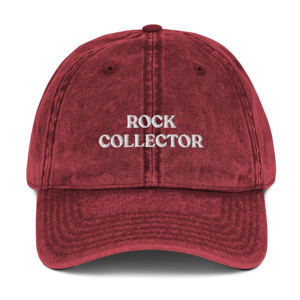 Rock Collector Vintage Dad Hat - ninanush