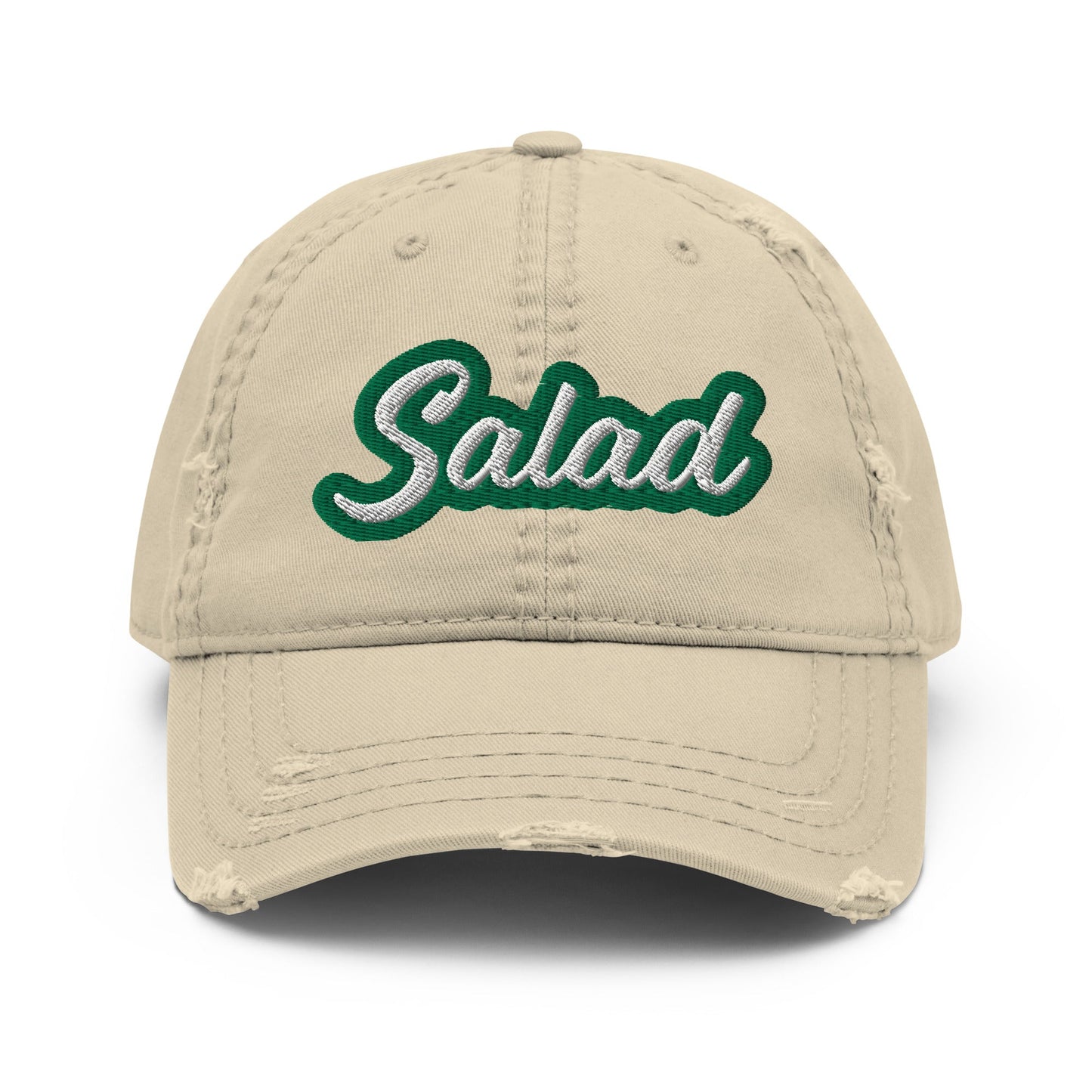 Salad Distressed Dad Hat - ninanush