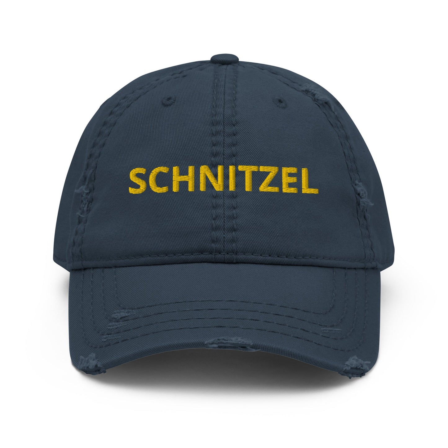 Schnitzel Distressed Dad Hat - ninanush
