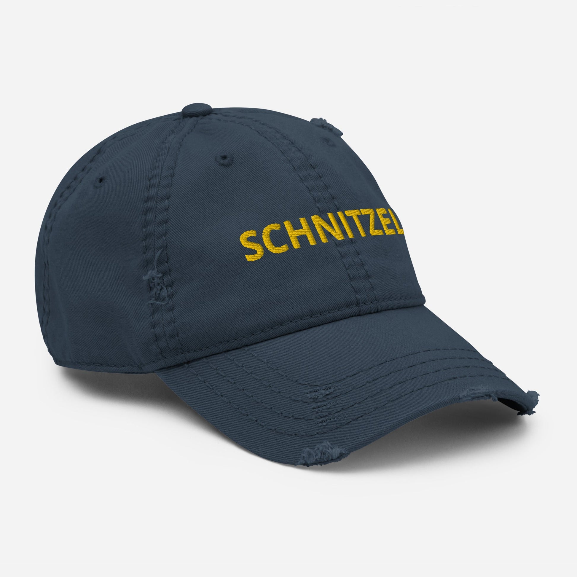 Schnitzel Distressed Dad Hat - ninanush