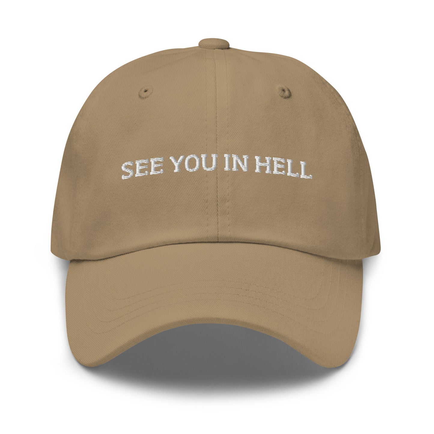 See You In Hell Dad Hat - ninanush