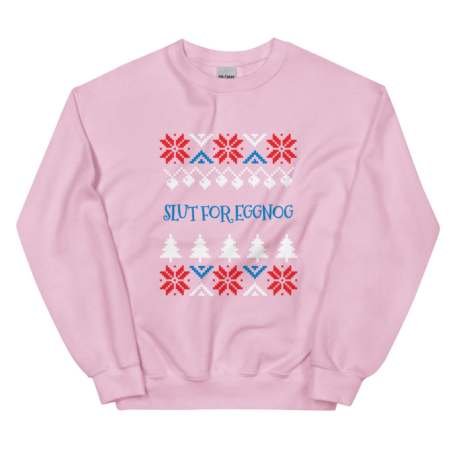 Slut For Eggnog Holiday Sweatshirt - ninanush