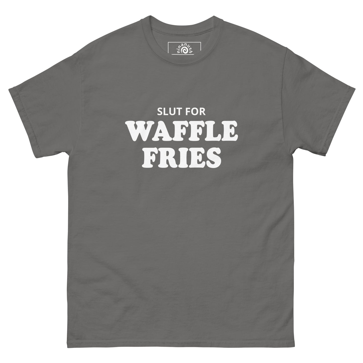 Slut For Waffle Fries Men's Tee - ninanush