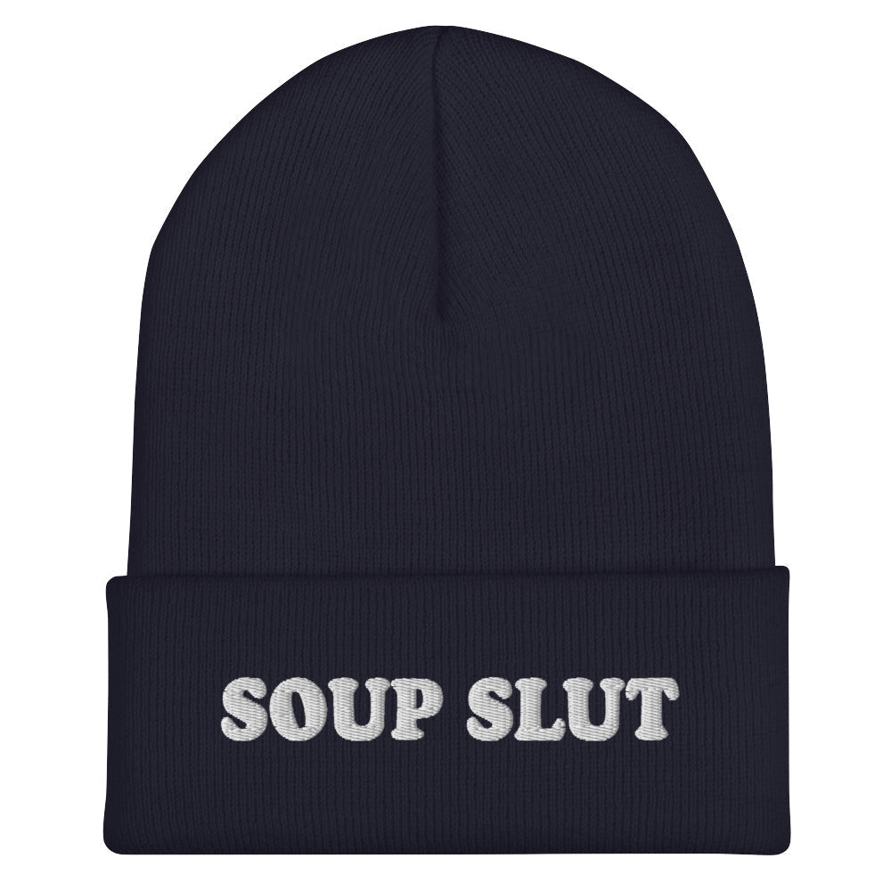 Soup Slut Cuffed Beanie - ninanush