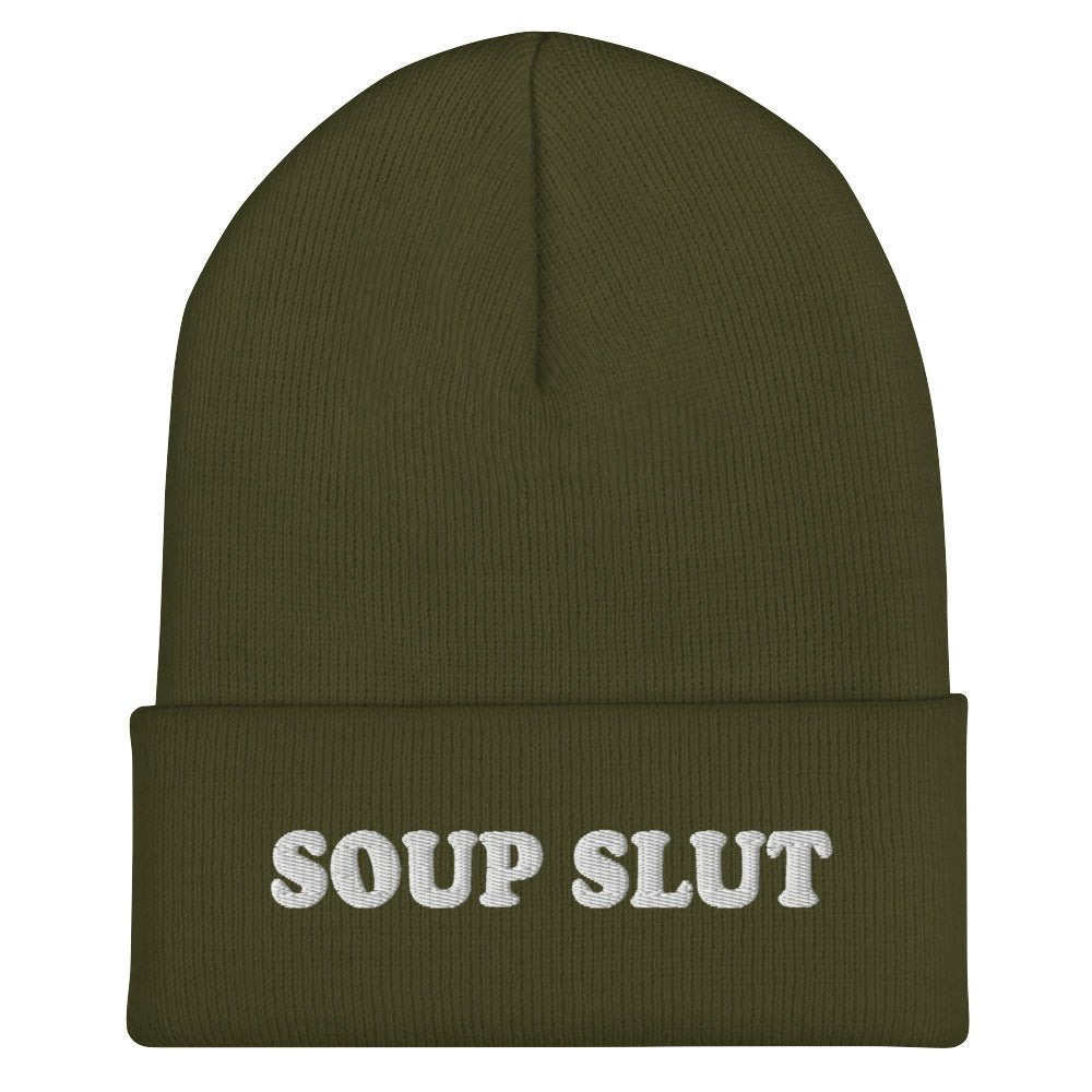 Soup Slut Cuffed Beanie - ninanush
