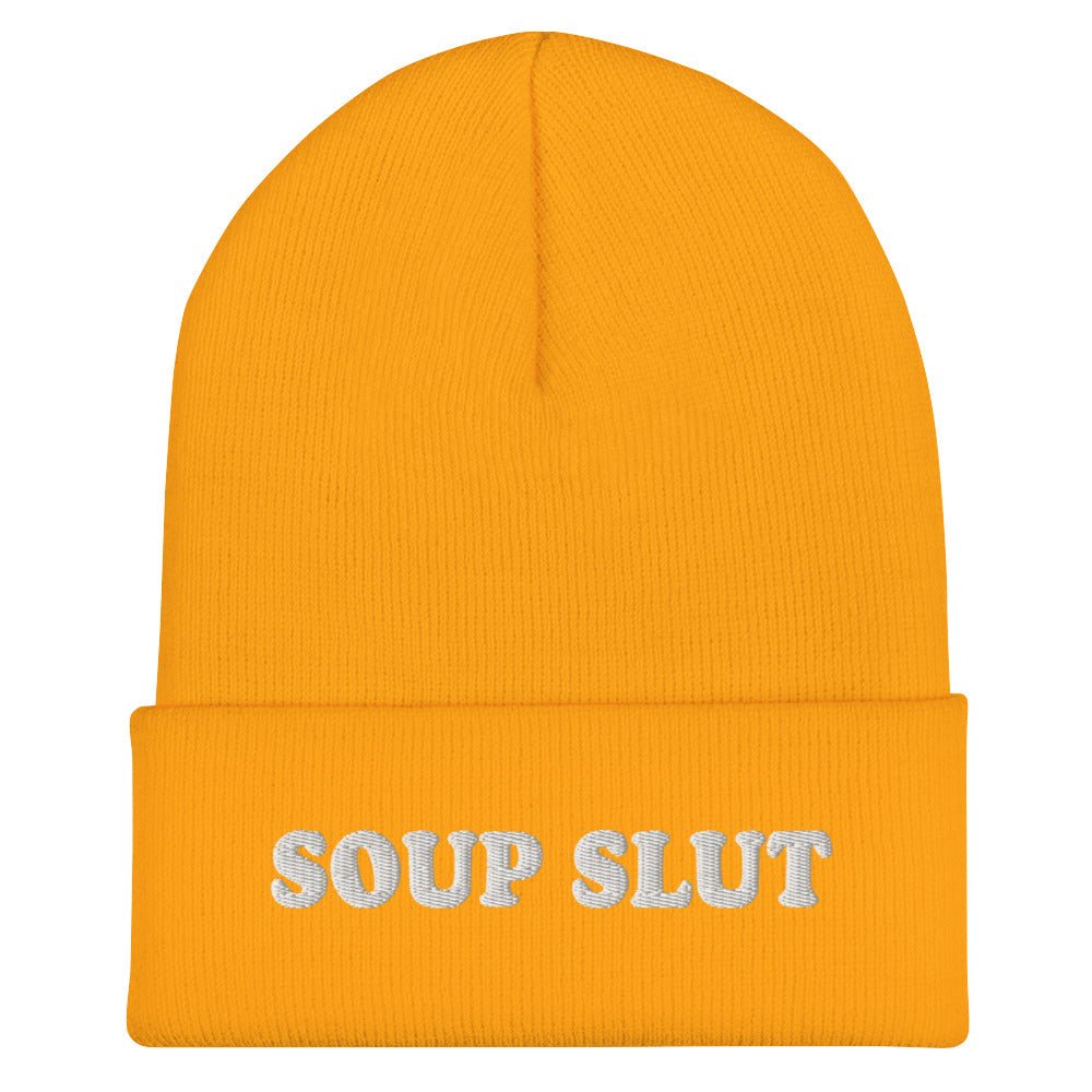 Soup Slut Cuffed Beanie - ninanush