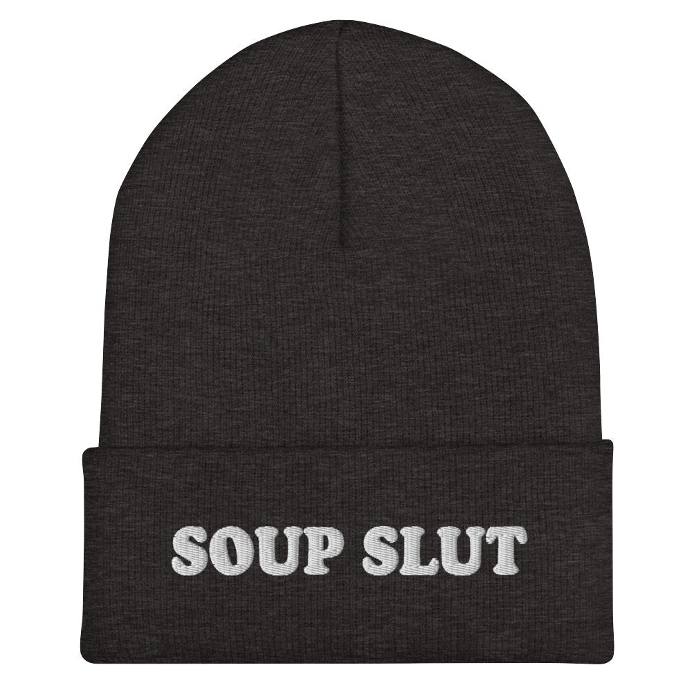 Soup Slut Cuffed Beanie - ninanush