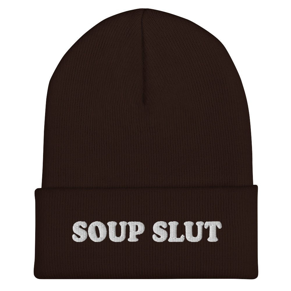 Soup Slut Cuffed Beanie - ninanush